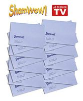 The Original Shamwow Mini - Super Absorbent Multi-Purpose Cleaning Shammy (Chamois) Towel Cloth, Machine Washable, Will Not Scratch, Blue (16 Pack)