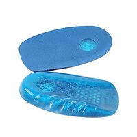 XGXQBS Heel Cushion Inserts Gel Heel Cups, Plantar Fasciitis Insoles, Bone Spurs Pain Relief, Sore Heel Pain, Achilles Pain and Foot Care,Blue,Man