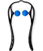 Neck Massager, LuxFit Neck and Shoulder Shiatsu Deep Tissue Trigger Point Manual Self Muscle Massage