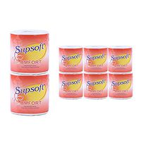 MERSDW White Soft, Skin-friendly Paper Towels, Silky & Smooth Soft Premium 3-Ply Toilet Paper, Strong and Highly Absorbent Table Kitchen Pape for Daily Use (8 Roll - White)