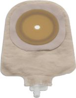 Hollister Premier One-Piece Urostomy Pouch with Pre-Cut Flat Flextend Skin Barrier, Two Sided ComfortWear Panel and Tape Border 1-1/4" Stoma Opening (Box of 10 Each)