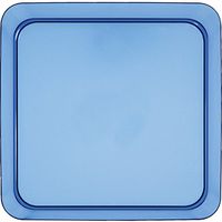 Translucent Blue Dessert Plates, 24 ct