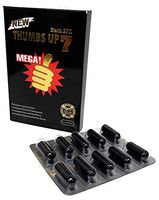 Thumbs Up 7 Black 25K 10 Capsules Best Male Enhancing Performance Capsules Most Effective Amplifier for Performance, Energy, and Endurance (10 Cap)