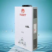 Tengchang 10L 2.6 GPM LPG Gas Propane Instant Tankless Hot Water Heater Boiler Bath