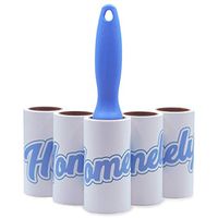 Homely Co - Lemon Scented Lint Roller 5 Pack | Extra Sticky Lint Rollers for Pet Hair | 450 Sheets Total