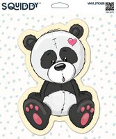 Squiddy Cute Panda - Vinyl Sticker Decal for Phone, Laptop, Water Bottle (3" Tall)