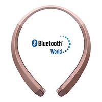 Universal IHK Bluetooth Headphones Wireless Headset with Mic Stereo Neckband Hand-free Headset Sport Earphone Noise Cancelling Earbud for IOS, Android Samsung Iphone