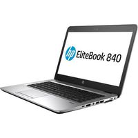 HP Elitebook 840 G4 14" Notebook, Windows, Intel Core i5 2.6 GHz, 16 GB RAM, 512 GB SSD , Silver (1GE43UT#ABA) (Renewed)