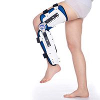 LXT PANDA Post-Op ROM Knee Brace, Hinged ROM Knee Brace for Men with Strap, Adjustable Recovery Support for Orthopedic Rehab, Post Op, Meniscus Tear, Right, Left Leg.