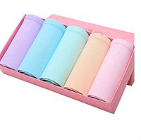 Period Panties Protective Menstrual Underwear Leak-Proof Easy Clean 2 Pack Black & Beige by Bargain 7000 (M Random Colors)