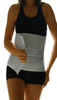 Alpha Medical Abdominal Binder Support Wrap/Surgical Binder/Hernia Support/Abdominal Hernia Reduction Device. L0625 (12" High ; 50"-62" Around Waist)