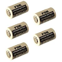 5X Exell PLC-7 CR14250SE 3V 1/2 AA Laser Lithium Battery Button Top Made in Japan Used in Numerical Control Systems Personal Computers & Other Electronics Applications Replaces Sanyo CR12600SE CR2NP