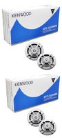 4) New Kenwood KFC-1633MRW 6.5" 200W 2 Way Marine/Boat Audio Speakers KFC1633MR
