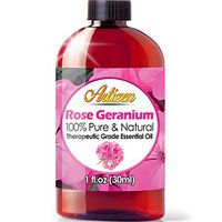 Artizen Rose Geranium Essential Oil (100% Pure & Natural - UNDILUTED) Therapeutic Grade - Huge 1oz Bottle - Perfect for Aromatherapy, Relaxation, Skin Therapy & More!