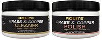 Brass & Copper Cleaner & Brass & Copper Polish (4.5oz) for The Ultimate Clean & Shine on All Metal Surfaces Combo Pack