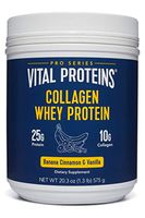 Vital Proteins Pasture-Raised, Grass-Fed Collagen Whey (Banana Cinnamon)