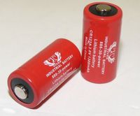 6 CR123A 3V Lithium Battery for Alarm Laser Flashlight USA Fresh Industrial USE