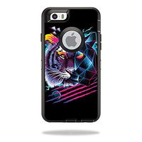 MightySkins Skin Compatible with OtterBox Defender iPhone 6/6S - Tight Tiger | Protective, Durable, and Unique Vinyl Decal wrap Cover | Easy to Apply, Remove, and Change Styles | Made in The USA