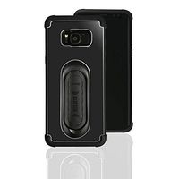 4-in-1 Scooch Clipstic Pro Case for Samsung Galaxy S8+ (Black) (Renewed)