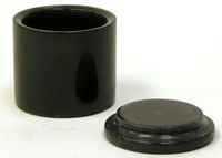 Nature Home Decor PB02JB Black Marble 2-inch Pill Boxes | Set of 2 Boxes