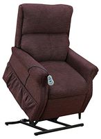 Med-Lift 11 Series 2 Way Reclining Lift Chair, Pine, Vibration and Heat, 135 Pound