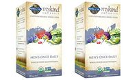 Garden of Life Multivitamin for Men - mykind Organic Men's Once Daily Whole Food Vitamin Supplement, Vegan, 120 Tablets