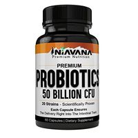 Highly Concentrated Gut Digestion Relief Probiotics 50 Billion CFUs, Live Cultures, Restore Digestive Balance and Promote Digestive and Immune Health
