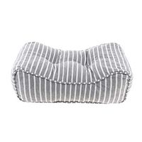 Adults, Lightweight Comfort Neck Leg Back Lumbar Support Pillow for Home & Travel, Great for Neck, Back, Under Knees, Foot - Gray