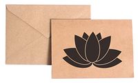 Lotus Flower Stationery Note Card Set