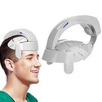 POEO Electric Head Massager, Stress Relief and Deep Sleeping, Pneumatic Vibration Pressure Feeling (USB Interface)