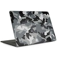 Skinit Decal Laptop Skin for MacBook Pro 15-inch with Touch Bar (2016-19) - Officially Licensed Originally Designed Urban Camouflage Black Design