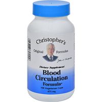 Dr. Christophers Blood Circulation Formula - 465 mg - 100 Vegetarian Capsules