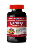 Stress Relief Vitamins for Women - ADAPTOGEN Advanced Complex - Ginseng Bulk Supplements - 1 Bottle 60 Vegetable Capsules