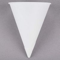 Bare Drinking Cup. 4 oz. White Paper Disposable, 4R-2050 - Pack of 200