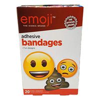 Emoji TM adhesive sterile bandages, 20ctrl