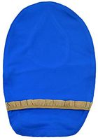 Stretchy Deodorizing Ostomy Pouch Cover (Blue - Frill, XL)