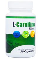 L-Carnitine 500MG | Premium Sports Supplement for Performance & Stamina | Potent Fat Burner & Weight Loss Vitamin for Men & Women | Promotes Muscle Growth, Recovery, Fat Loss | 30 CT by GL Nutrition