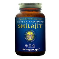 HealthForce SuperFoods Shilajit Supreme - 400 mg, 120 Vegan Capsules - Ayurvedic Supplement Sourced from India, Over 50% Fulvic Acid - Organic, Vegan, Gluten Free - 60 Servings