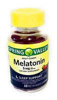 Spring Valley Adult Gummy Melatonin 5 mg.