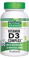 Botanic Choice Vitamin D3 Complex, 90 Count