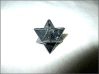 Black Tourmaline Merkaba 1 inch Star Jet International Healing Gemstone Spiritual Divine India A++ Crystal Therapy Geometry