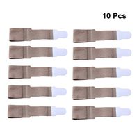 Healifty Finger Splints Toe Brace for Women Men (10Pcs)