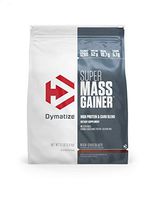Dymatize Mass Stack - 12 lbs Super Mass Gainer Rich Chocolate + Pre Workout Chilled Fruit Fusion + All9 Juicy Watermelon