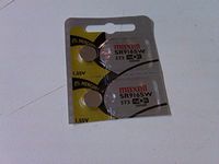 2 x MAXELL SR916SW 373 1.55v Silver Oxide Button Cell Watch Battery - Official Genuine Maxell