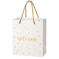 Crisky Dot Welcome Bags for Wedding Guestes 25 pcs 9" x 8" x4"