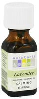 Aura Cacia 100 Percent Pure Lavender Essential Oil, 0.5 Ounce -- 3 per case. by AURA CACIA