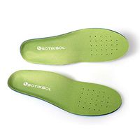 OSOTIKSOL Plantar Fasciitis Shoe Inserts High Arch Orthotic Semi Rigid Work Insoles Memory Foam for Men and Women