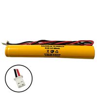 GP 2800-RD 2800RD GP 2600-RD GP 2600RD 2600 2.4v 800mAh Ni-CD Battery Pack Replacement for Exit Sign Emergency Light
