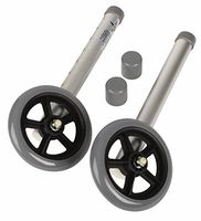Medline Walker Replacement Casters, 3 Inch