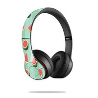 Mightyskins Protective Vinyl Skin Decal Cover Compatible with Dr. Dre Beats Solo2 Headphones wrap Sticker Skins Watermelon Patch